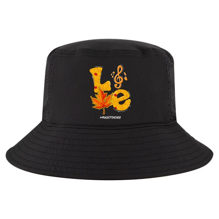 Thanksgiving Pumpkin Music Vibes for Autumn Cool Comfort Performance Bucket Hat