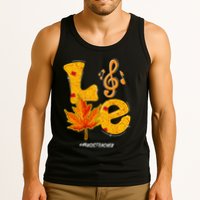 Thanksgiving Pumpkin Music Vibes for Autumn Tank Top