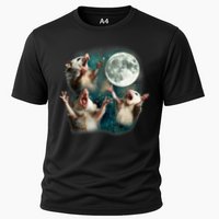 Three Possum Moon | 3 Opossum Funny Weird Cursed Meme Performance Shirt