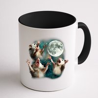 Three Possum Moon | 3 Opossum Funny Weird Cursed Meme Mug