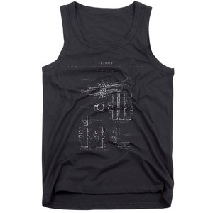 Trumpet Patent Music Tank Top