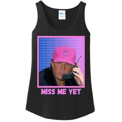 Trump Pink Miss Me Yet Trump 2024 President 2024 Ladies Essential Tank