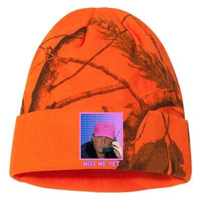 Trump Pink Miss Me Yet Trump 2024 President 2024 Kati Licensed 12" Camo Beanie