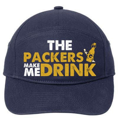 The Packers Make Me Drink Funny 7-Panel Snapback Hat