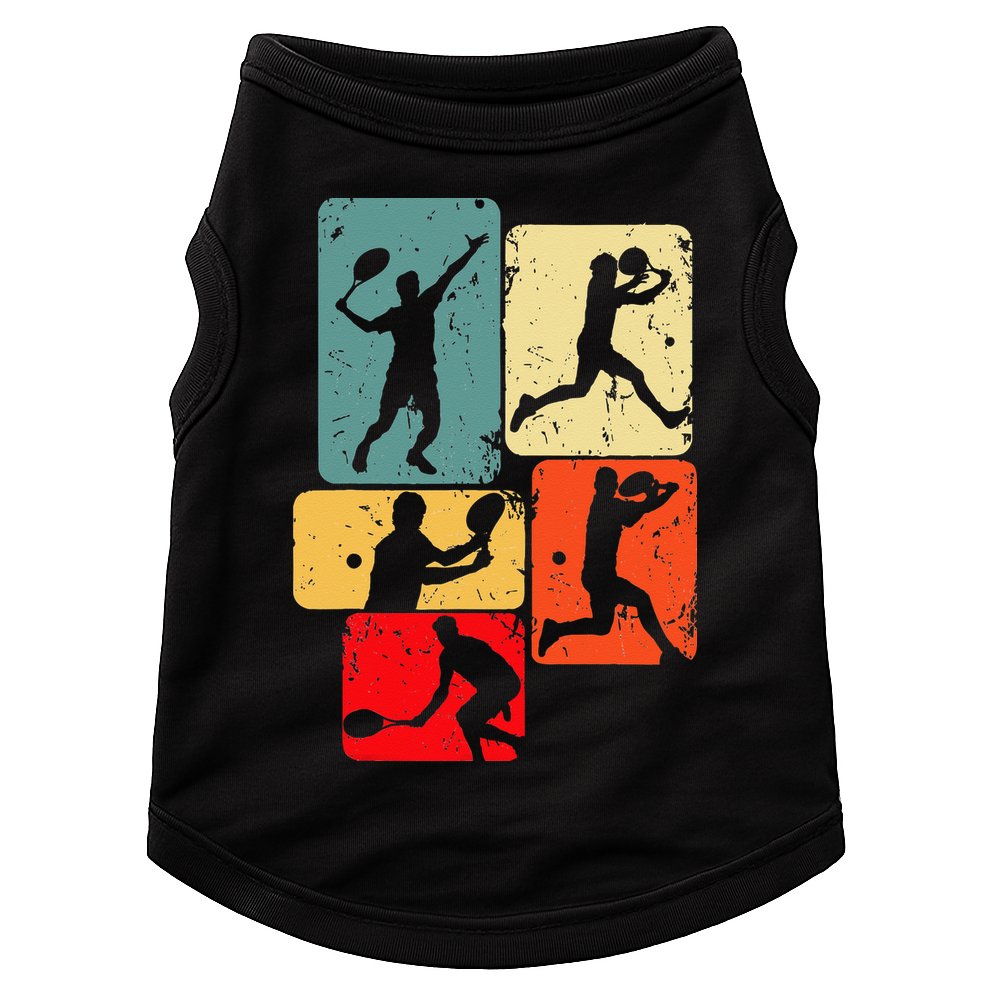Tennis Player Men Doggie Tank