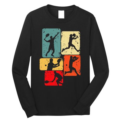 Tennis Player Men Long Sleeve Shirt