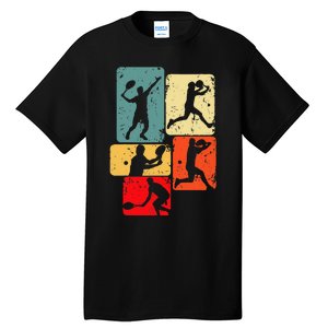 Tennis Player Men Tall T-Shirt