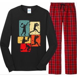 Tennis Player Men Long Sleeve Pajama Set