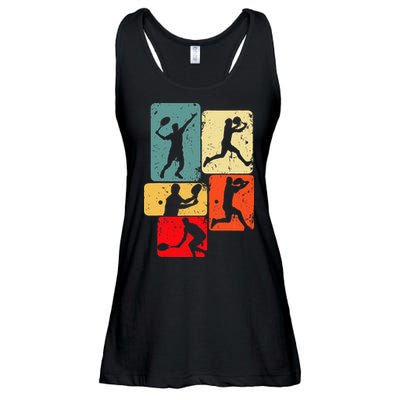 Tennis Player Men Ladies Essential Flowy Tank