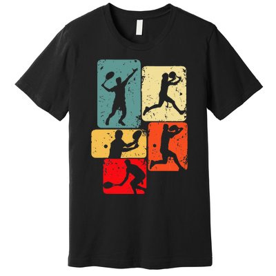 Tennis Player Men Premium T-Shirt