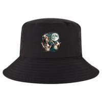 Three Possum Moon 3 Opossum Funny Weird Cursed Meme Cool Comfort Performance Bucket Hat