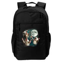 Three Possum Moon 3 Opossum Funny Weird Cursed Meme Backpack