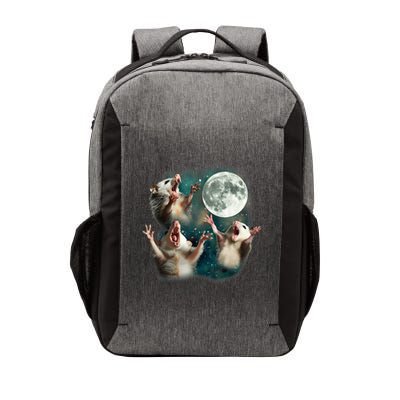 Three Possum Moon 3 Opossum Funny Weird Cursed Meme Vector Backpack