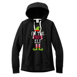 The Papa Matching Family Group Christmas Gift Xmas Gift Women's Fleece Hoodie