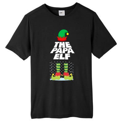 The Papa Matching Family Group Christmas Party Gift Cute Gift Tall Fusion ChromaSoft Performance T-Shirt