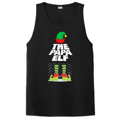 The Papa Matching Family Group Christmas Party Gift Cute Gift PosiCharge Competitor Tank