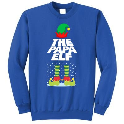 The Papa Matching Family Group Christmas Party Gift Cute Gift Sweatshirt