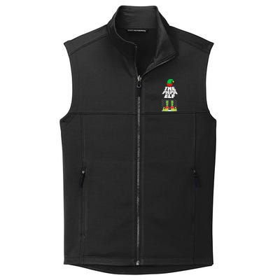 The Papa Matching Family Group Christmas Party Gift Cute Gift Collective Smooth Fleece Vest