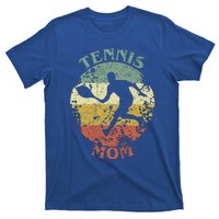 Tennis Player Mom Distressed Vintage Tennis Mama Gift T-Shirt