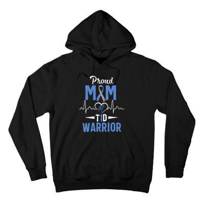 T1D Proud Mom Diabetes Awareness Type 1 Insulin Pancreas Tall Hoodie