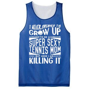 Tennis Player Mom Meaningful Gift Tennis Lover Meaningful Gift Mesh Reversible Basketball Jersey Tank