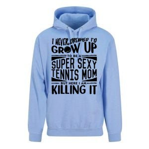 Tennis Player Mom Meaningful Gift Tennis Lover Meaningful Gift Unisex Surf Hoodie