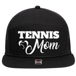 Tennis Player Mother Funny Tennis Mama Sports – Tennis Mom Cool Gift 7 Panel Mesh Trucker Snapback Hat