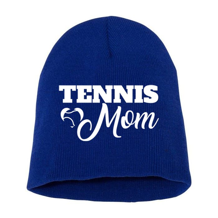 Tennis Player Mother Funny Tennis Mama Sports – Tennis Mom Cool Gift Short Acrylic Beanie