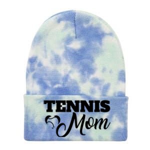 Tennis Player Mother Funny Tennis Mama Sports – Tennis Mom Cool Gift Tie Dye 12in Knit Beanie