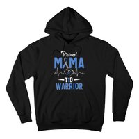 T1D Proud Mama Diabetes Awareness Type 1 Insulin Pancreas Hoodie