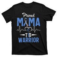 T1D Proud Mama Diabetes Awareness Type 1 Insulin Pancreas T-Shirt