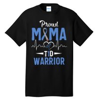 T1D Proud Mama Diabetes Awareness Type 1 Insulin Pancreas Tall T-Shirt