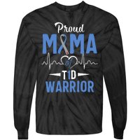 T1D Proud Mama Diabetes Awareness Type 1 Insulin Pancreas Tie-Dye Long Sleeve Shirt