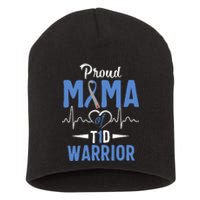 T1D Proud Mama Diabetes Awareness Type 1 Insulin Pancreas Short Acrylic Beanie