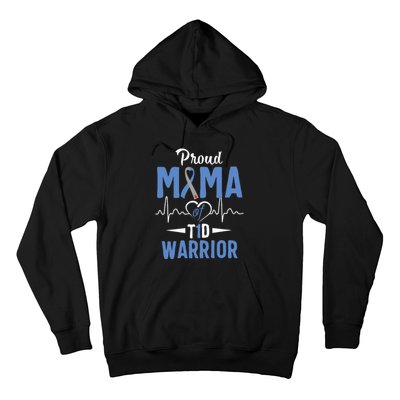 T1D Proud Mama Diabetes Awareness Type 1 Insulin Pancreas Hoodie