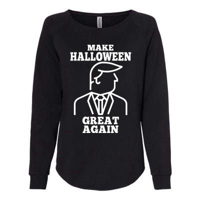 Trump Pumpkin Make Halloween Great Again Trumpkin Gift Womens California Wash Sweatshirt