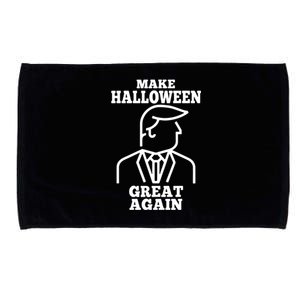 Trump Pumpkin Make Halloween Great Again Trumpkin Gift Microfiber Hand Towel