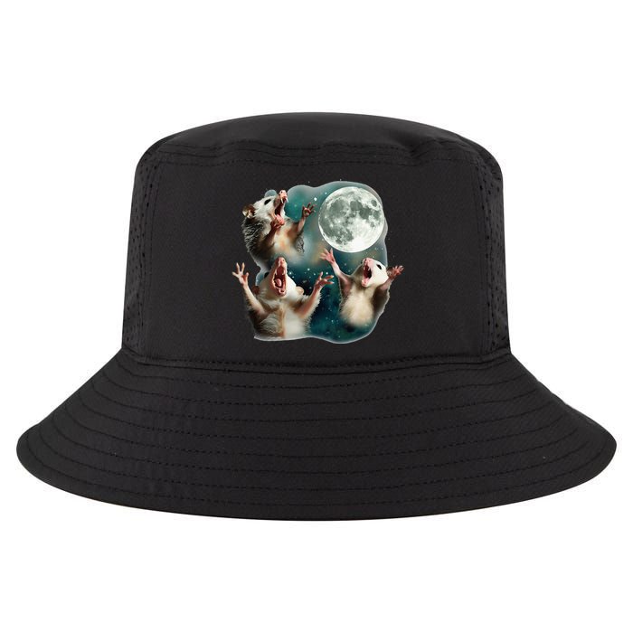 Three Possum Moon 3 Opossum Cool Comfort Performance Bucket Hat