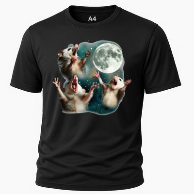 Three Possum Moon 3 Opossum Performance Shirt