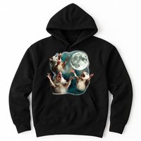 Three Possum Moon 3 Opossum Hoodie