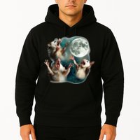 Three Possum Moon 3 Opossum Hoodie