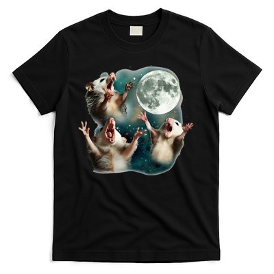 Three Possum Moon 3 Opossum T-Shirt