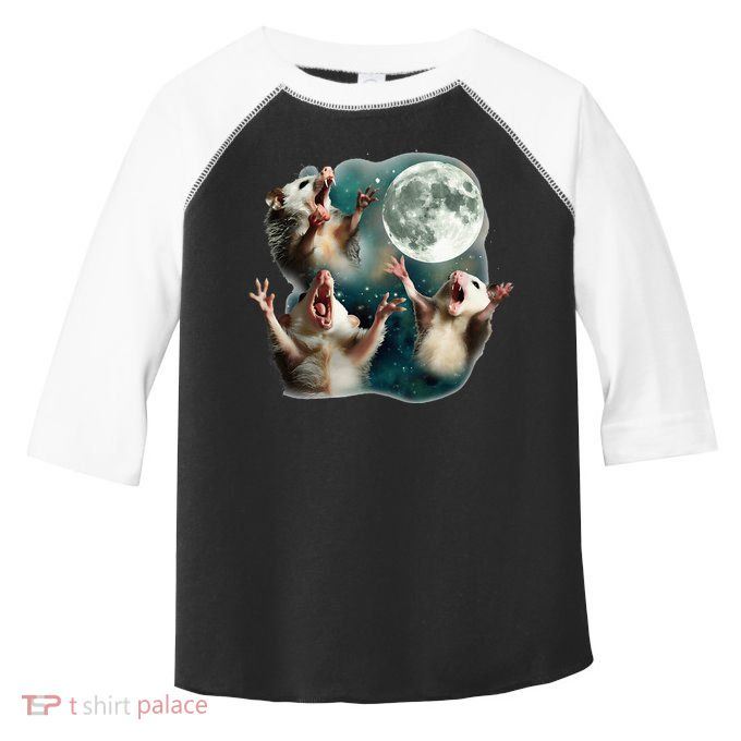 Three Possum Moon 3 Opossum Toddler Fine Jersey T-Shirt