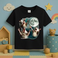 Three Possum Moon 3 Opossum Toddler T-Shirt