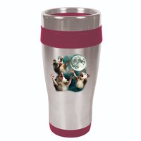 Three Possum Moon 3 Opossum 16oz Travel Tumbler