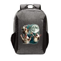Three Possum Moon 3 Opossum Vector Backpack