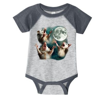 Three Possum Moon 3 Opossum Infant Baby Jersey Bodysuit