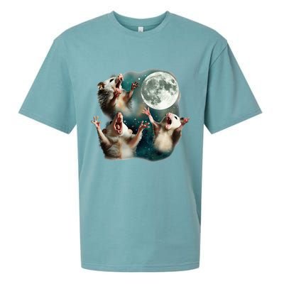 Three Possum Moon 3 Opossum Sueded Cloud Jersey T-Shirt