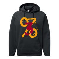 Three Percent Miami 3 Design Performance Fleece Hoodie