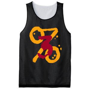 Three Percent Miami 3 Design Mesh Reversible Basketball Jersey Tank